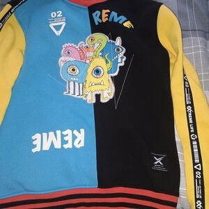 Colorful Graphic Men's Sweatshirt